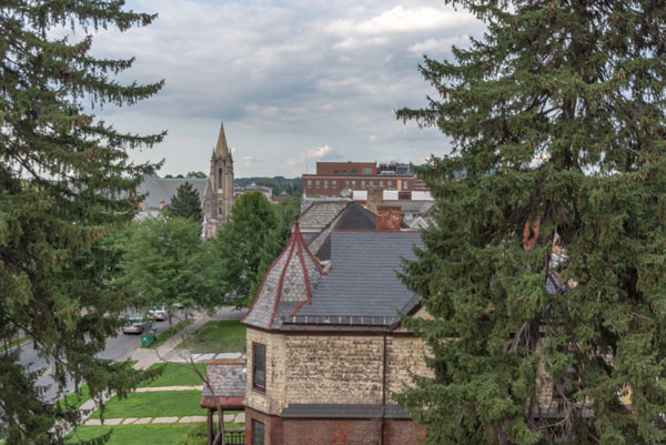 View from Vassar Warner Home